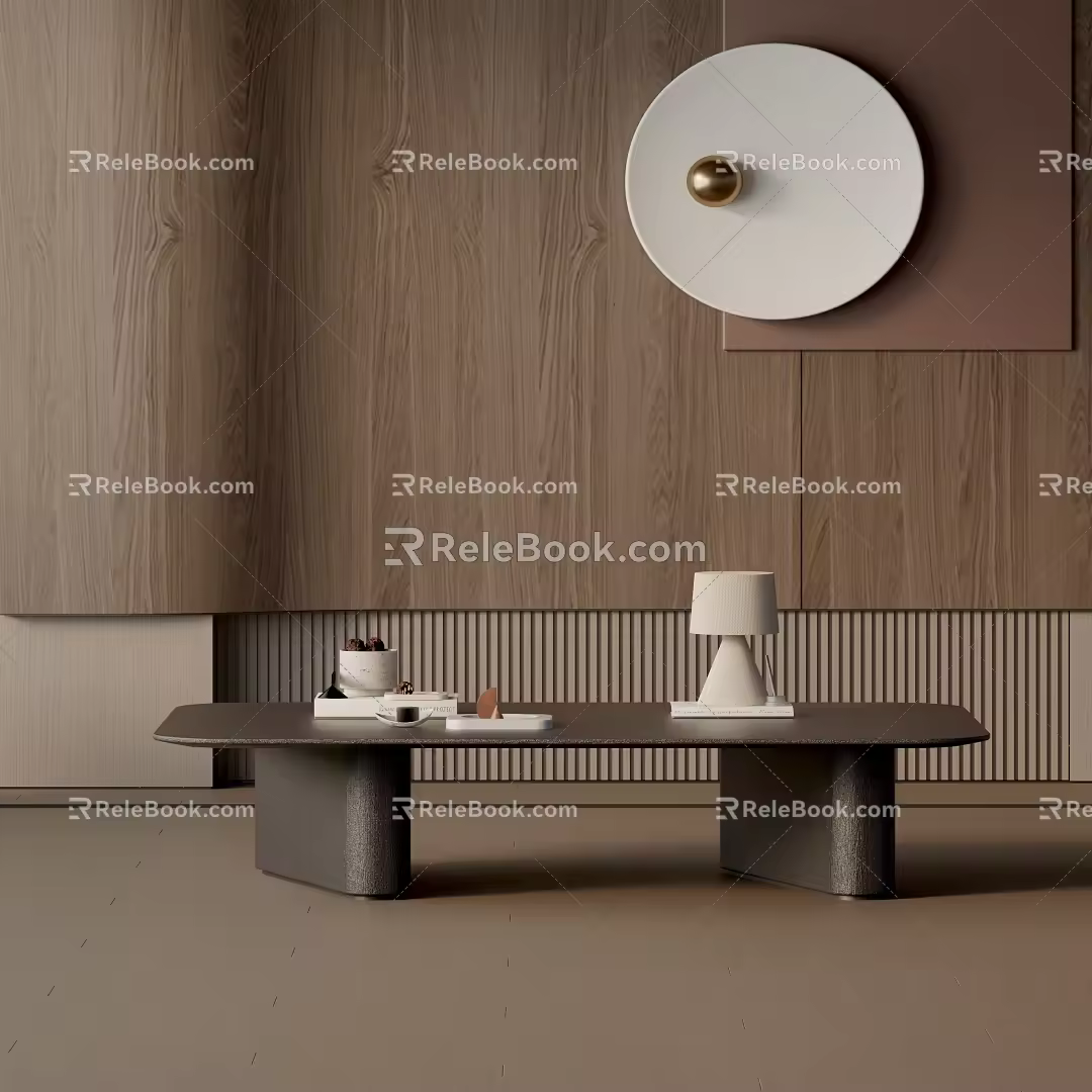 Modern coffee table 3d model