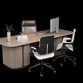 Desk Office Desk 3d model