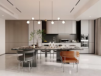 Modern Restaurant 3d model