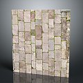 Modern Ground Stone Block Ground Stone Ground Stone Block Wall Stone Wall 3d model