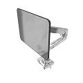 Adjustable Metal Monitor Mount With Swivel Arm And Stable Base