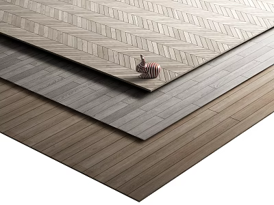 Modern Multi person Sofa With Herringbone And Wooden Flooring Design 3d model