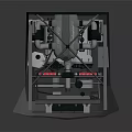 Modern Engine Racing Engine Racing Engine Car Engine 3d model