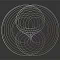 modern line art line virtual line drawing line music score line 3d model