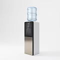 Standing Water Dispenser With Top Load Water Bottle For Daily Use