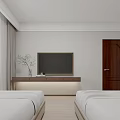 Modern Open Dining Living Room Interior Design With Wooden Cabinets Dining Table And Chairs