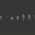 Assorted Natural Stones With Various Colors And Different Shapes For Decoration