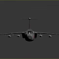 Silver Gray Fighter Jet Featuring Red Emblems Number 117 And Four Missile Launchers