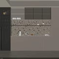 Elegant Modern Sideboard With Glass Doors Storage Cabinets Display Shelves For Dishes And Glasses