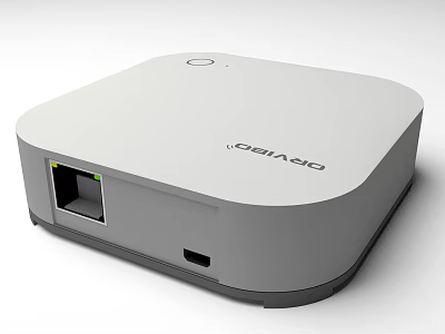 Modern router smart gateway 3d model