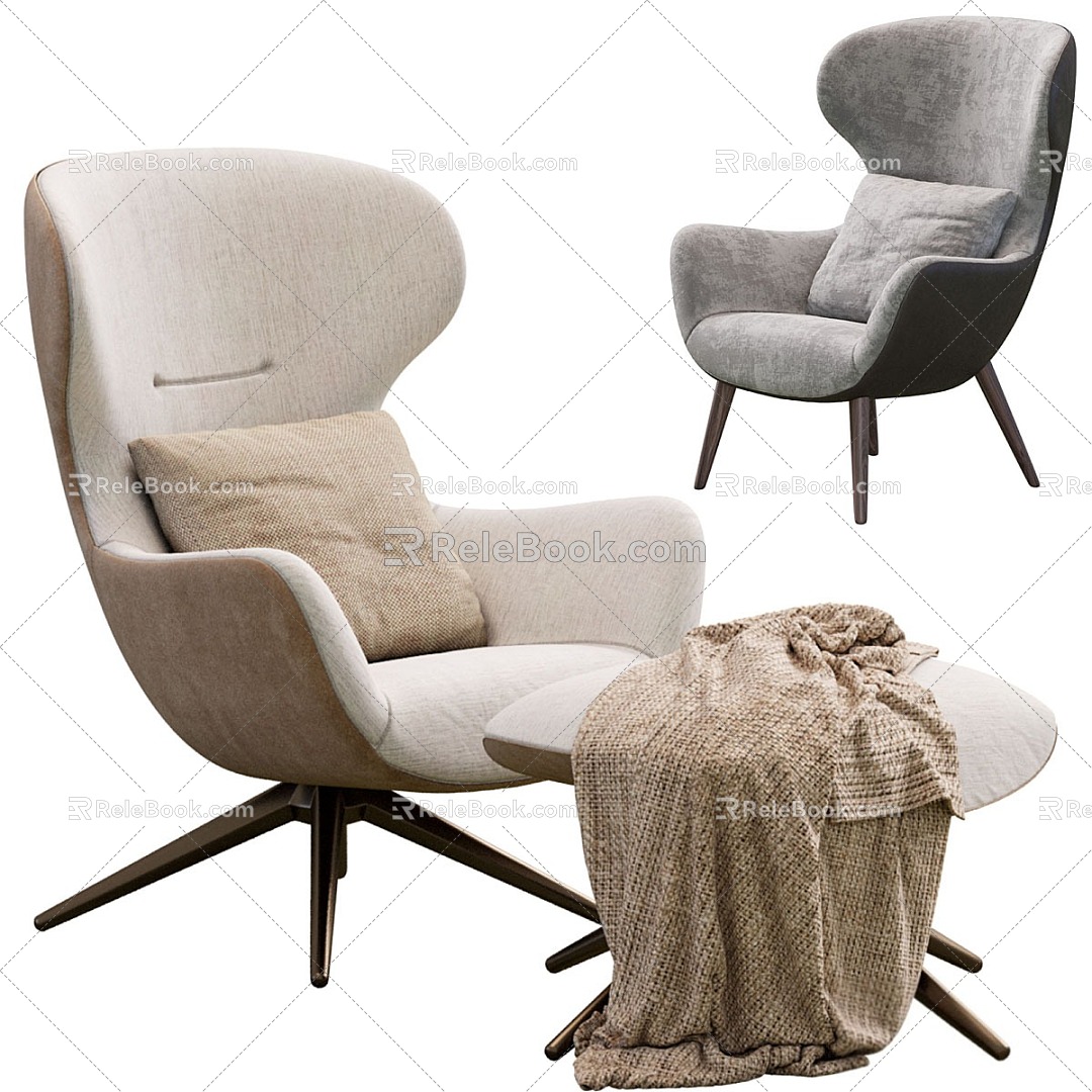 Modern Sofa Chair Office Chair 3d model