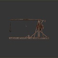 Vintage Crane Old Crane Ancient Crane Heavy Duty Tower Crane Tower Crane 3d model