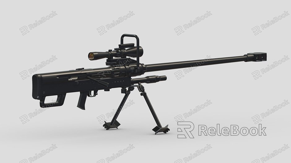 heavy machine gun model