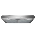 Stainless Steel Kitchen Range Hood Modern Design With Built in Lights For Cooking