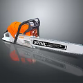 STIHL Chainsaw Professional Power Tool For Efficient Wood Cutting And Garden Work 3d model