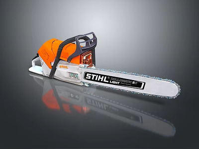 STIHL Chainsaw Professional Power Tool For Efficient Wood Cutting And Garden Work 3d model