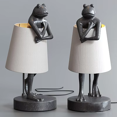 Modern Table Lamp Frog Table Lamp Decorative Table Lamp 3d model