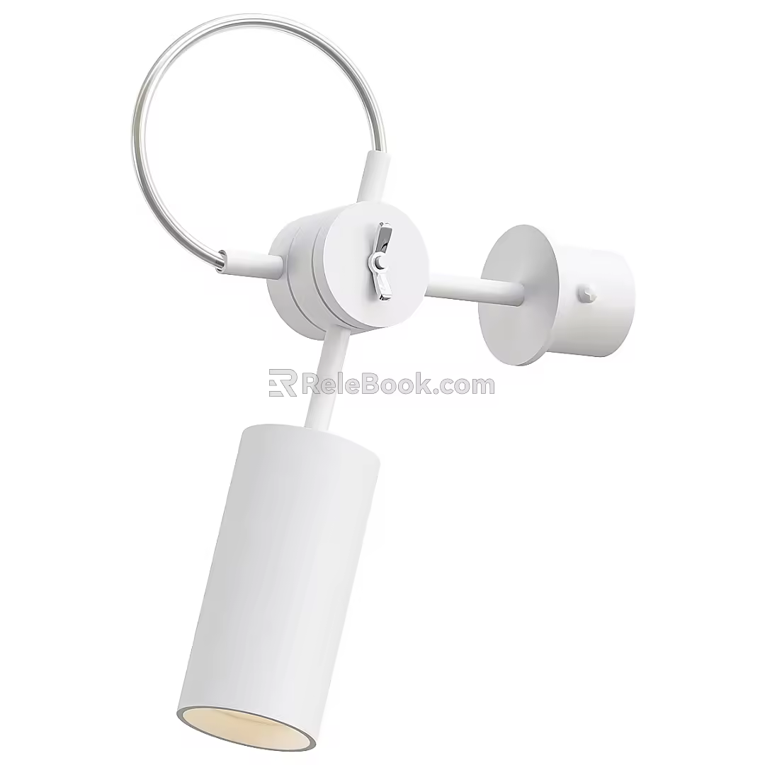 Wall lamp bedside lamp 3d model