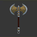 Tomahawk Axe Wooden Axe Handle Axe Mountain Axe Chopping Wood Axe Chopping Wood Axe Magic Axe 3d model