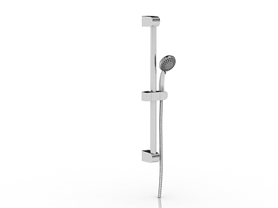 Modern shower rod shower 3d model