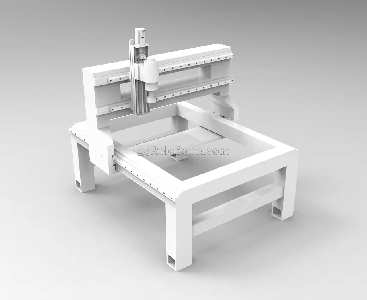 Industrial equipment three-axis mobile platform automation non-standard equipment sliding table 3d model