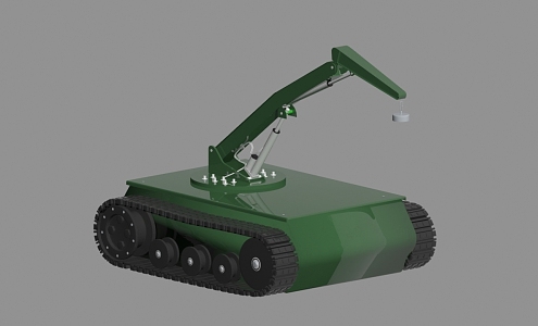 Engineering vehicle 3d model