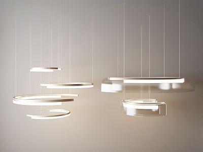 Modern chandelier combination model