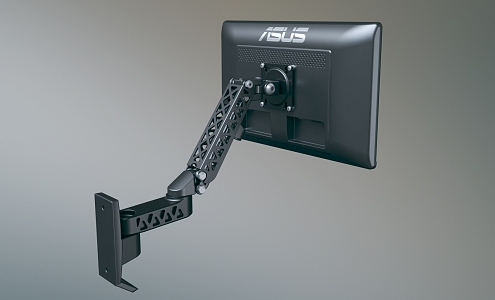 Modern stand monitor wall mount 3d model