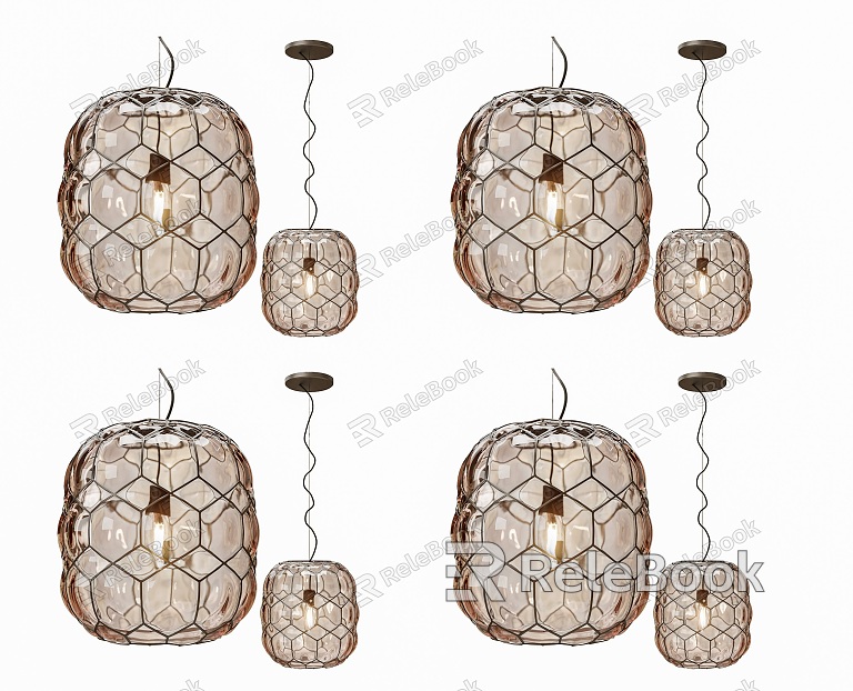 Creative Round Chandelier Bedroom Light Luxury Small Chandelier Creative Glass Chandelier Art Glass Small Chandelier Bar Chandelier model