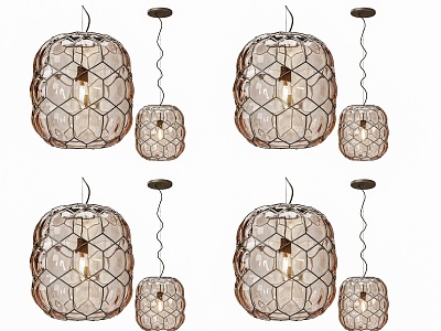 Creative Round Chandelier Bedroom Light Luxury Small Chandelier Creative Glass Chandelier Art Glass Small Chandelier Bar Chandelier model