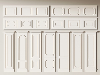 Wall panel 3d model