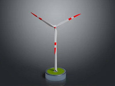 Wind Turbine Wind Generator Renewable Energy Industrial Equipment Power Generation Technology Industrial Industrial Facilities Industrial Goods Equipment 3d model