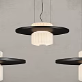 Quiet chandelier small chandelier lantern chandelier 3d model