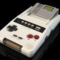 Vintage Intelligent Gaming Machine With Controller Buttons Screen And Cartridge Slot