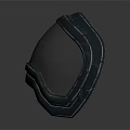 Black Sport Goggles With Dark Lenses And Ergonomic Design For Outdoor Use