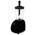 Electric Black Blender With Transparent Jar For Home Kitchen Daily Use