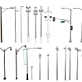 Various Styles Of Outdoor Lights Including Street And Garden Lamp Designs