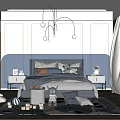 Cozy Kids Room Interior With Soft Bedding Playful Toys And Modern Chandelier