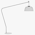 Calligaris modern floor lamp fishing lamp 3d model