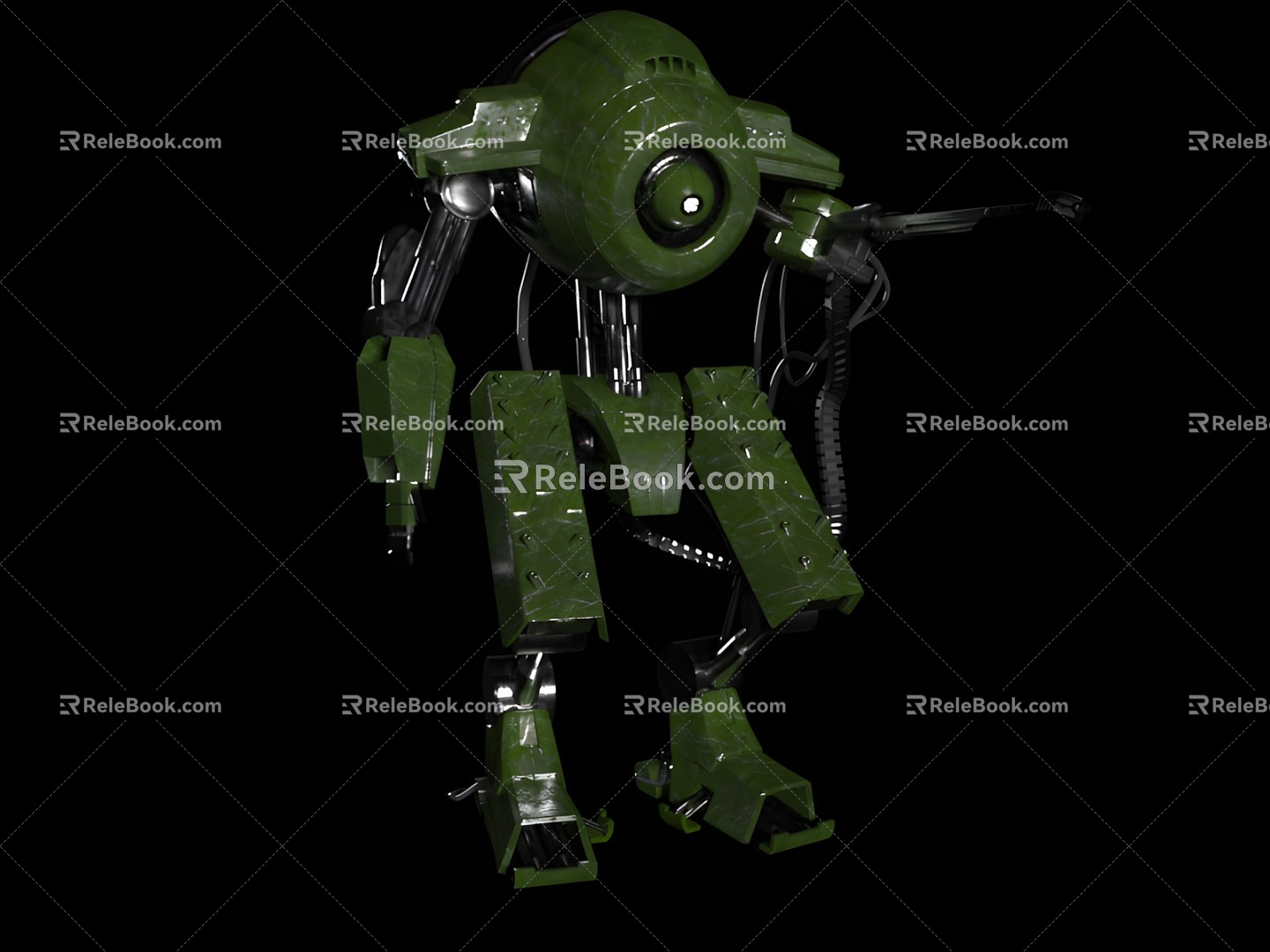 Robot Game Role Iron Man Toy Robot Hand 3d model