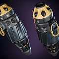 Modern Cyberpunk Sci-Fi Grenade Modern Realistic Weapon Technology Sci-Fi Cyberpunk Grenade Equipment Future 3d model