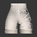 Women's High Waist Pink Underwear With Soft Comfortable Fabric And Lace Trimmed Edges