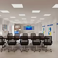 Bright And Spacious Public Service Hall With Comfortable Waiting Seats For Local Casual Job Market