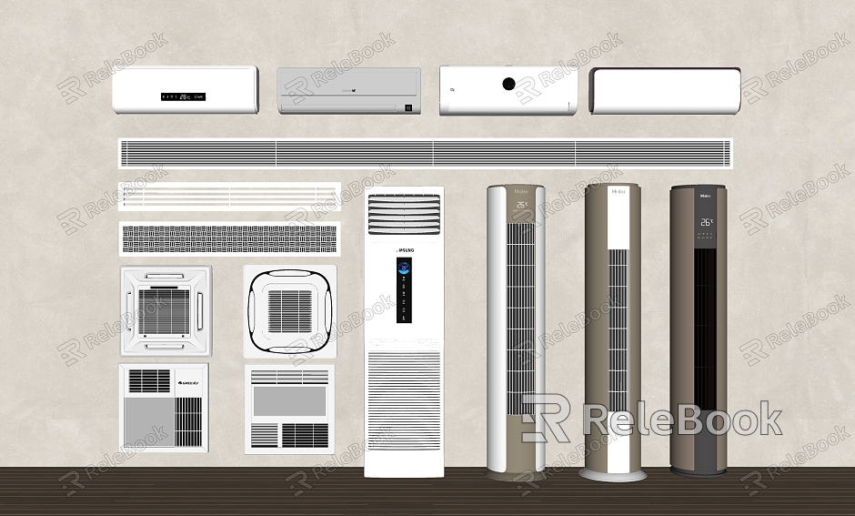 Modern air conditioner hanging air conditioner air conditioner outlet central air conditioner model