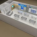 Xiaohu Flagship Digital Store With Bright Interior And Electronic Product Displays