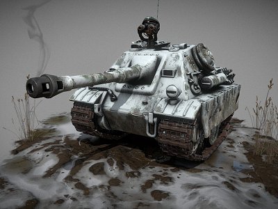 The Russian Tank 3d model