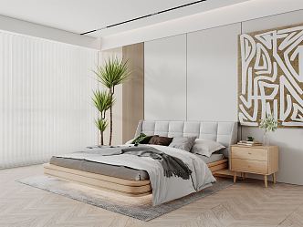 Modern Bedroom 3d model