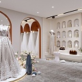 Wedding Dress Shop 3d model