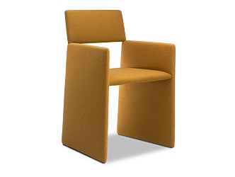 Italian Dining Chair Book Chair 3d model