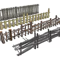 Various Wooden Fence Designs With Different Styles And Structures For Outdoor Use
